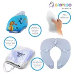 Babyloo Ocean Pattern Folding Cushioned Toilet Seat with Travel Bag for Toddlers thumbnail 4
