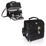 Picnic Time Pranzo Dallas Stars Black Insulated Lunch Bag and Picnic Tote with Flatware Set thumbnail 2