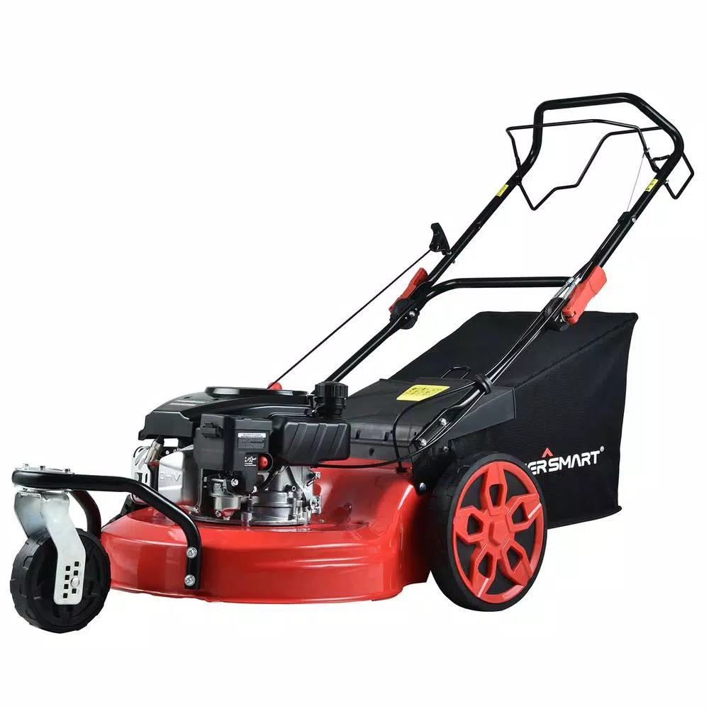 PowerSmart Power Smart PSM2020 20 in. 170 cc Gas Self-Propelled 3-in-1 Walk Behind Lawn Mower