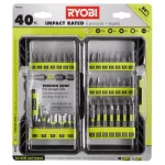 RYOBI 61-Piece Drill Bit and Impact Rated Driving Bit Set thumbnail 9
