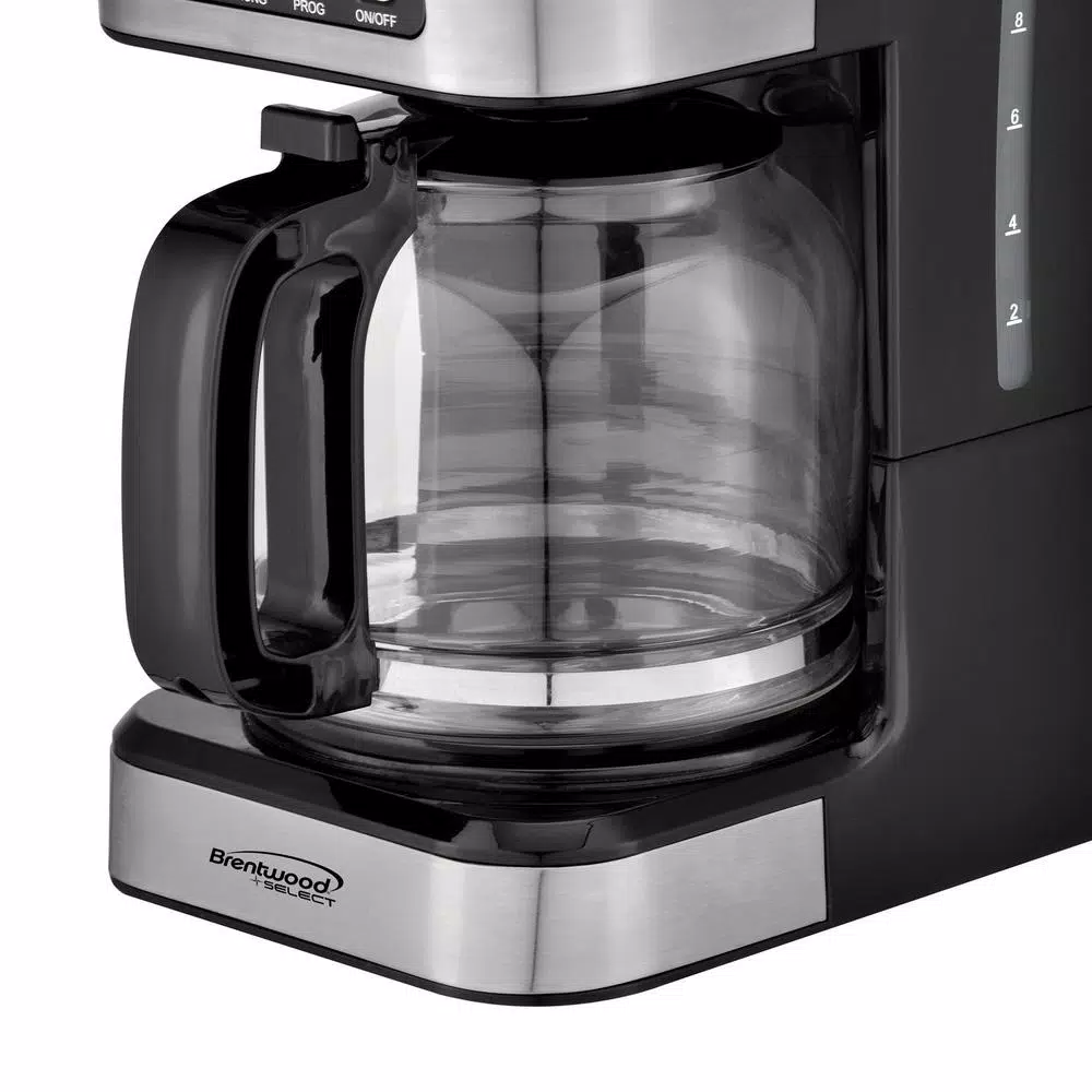 Brentwood Appliances Brentwood 12-Cup Digital Coffee Maker, Black