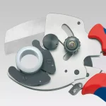 KNIPEX 8-1/4 in. PVC Pipe Cutter with Comfort Grip Handles thumbnail 2