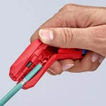 KNIPEX ErgoStrip Universal Wire Stripper, Cutter and Dismantling Tool for Metric Wires thumbnail 4