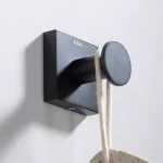 KRAUS Ventus Matte Black Solid Brass Robe and Towel Hook thumbnail 8