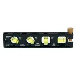 Johnson 6 in. Magnetic Billet Aluminum Torpedo Level with 4 Vials thumbnail 1