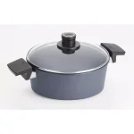 Woll Professional 4.2 Qt. Cast Aluminum Non-Stick Casserole with Glass Lid thumbnail 1
