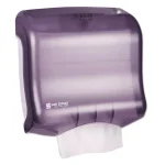 Unbranded Black Pearl Ultrafold Compact Paper Towel Dispenser, Wall Mount, Black thumbnail 1