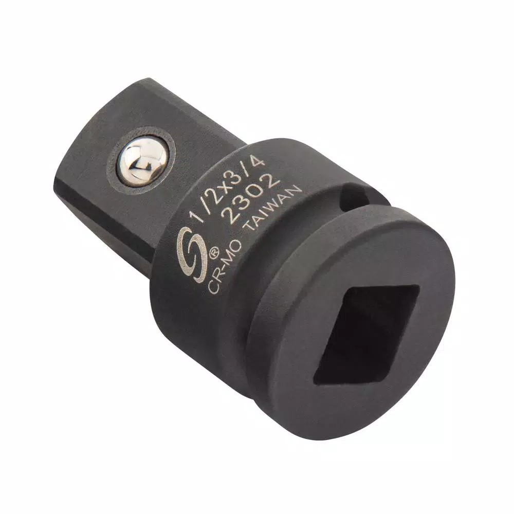 SUNEX TOOLS Sunex 1/2 in. Female to 3/4 in. Male Impact Socket Adapter