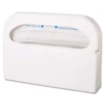 HOSPECO White Plastic Half-Fold Toilet Seat Cover Dispenser, 16 x 11.5 in. thumbnail 2