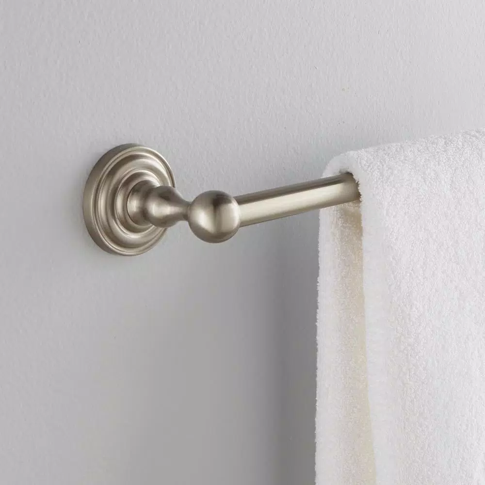 Delta Greenwich 24 in. Towel Bar in SpotShield Brushed Nickel