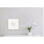 Petal Lane Home What Makes Me Happy Magnetic Memo Board with Gold Frame thumbnail 2