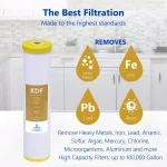 Express Water KDF Whole House Replacement Water Filter, 4.5 x 20 inch, Heavy Metal Removal thumbnail 2
