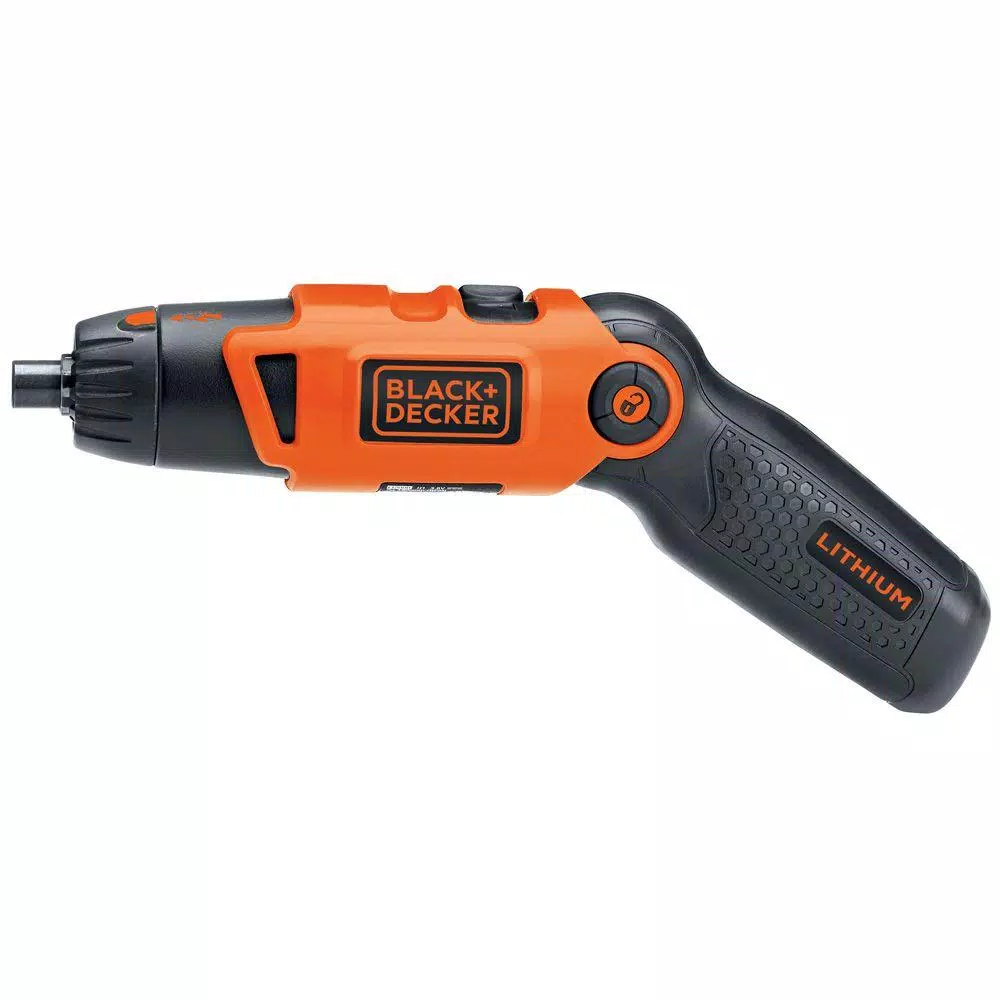 BLACK+DECKER 3.6V Cordless 1/4 in. 3-Position Screwdriver with Charger and Battery