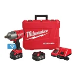 Milwaukee M18 FUEL ONE-KEY 3/4 in. High Torque Impact Wrench Kit with (2) 5.0 Ah Batteries thumbnail 1