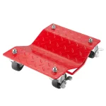 Pentagon Tool Premium Steel Car Tire Dolly 2-Pack, 3000 lb Capacity Wheel Skates thumbnail 3