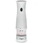 Ozeri Artesio Electric Salt and Pepper Grinder Set, BPA-Free Ceramic Burr Mills with Built-in Light thumbnail 4