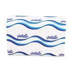 Windsoft Multi-Fold White 1-Ply Paper Towels, 9.4 x 9.25 in, 250 Sheets per Pack, 16 Packs per Carton thumbnail 2