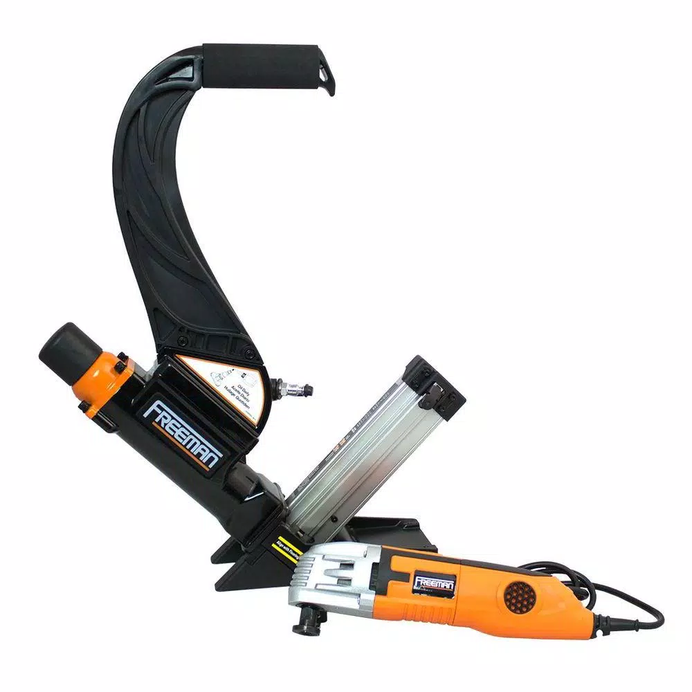 Freeman P50MTCK 2-in-1 Pneumatic Flooring Nailer & Oscillating Multi-Tool Combo Kit