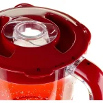 Ovente 400W Professional Blender, 50 oz 2-Speed Jar Blender with Pulse, Stainless Steel Blades, Red thumbnail 6