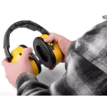 TR Industrial Schutz Compact Foldable Ear Muffs - 34 dB NRR Hearing Protection thumbnail 4