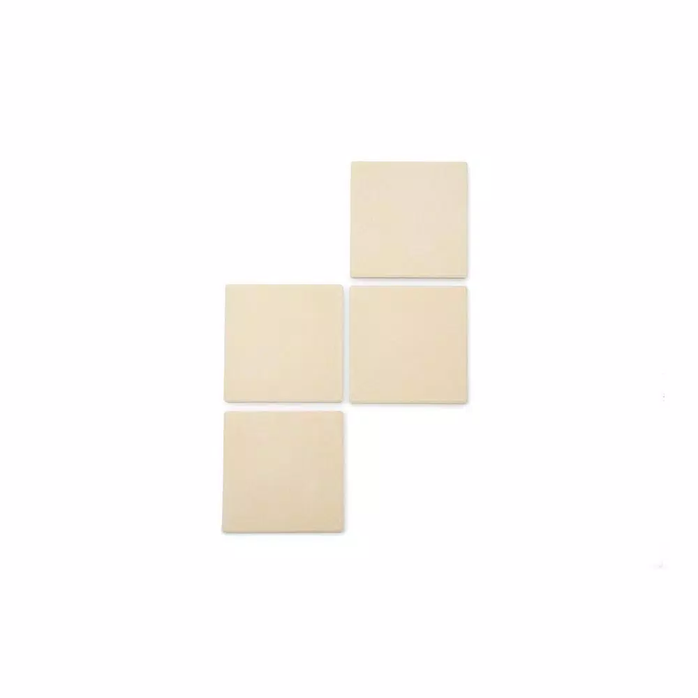 Outset Cordierite Pizza Grill Stone Tiles, Set of 4