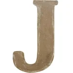 Jeff McWilliams Designs 15 in. Oversized Unfinished Wood Letter (J) - Industrial Style Wall Decor thumbnail 3