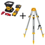DEWALT 20V MAX Lithium-Ion Rotary Laser Level Kit with 2Ah Battery, Charger, TSTAK Case & Bonus Stand thumbnail 1