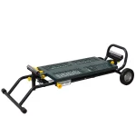 POWERTEC Universal Deluxe Rolling Miter Saw Stand with 440 lb Capacity and 8" Wheels thumbnail 4