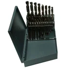 Drill America DWDCO M35 Cobalt Jobber Drill Bit Set, 21-Piece thumbnail 1