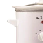 Brentwood Appliances SC-115W 1.5 Qt. Slow Cooker, White thumbnail 2