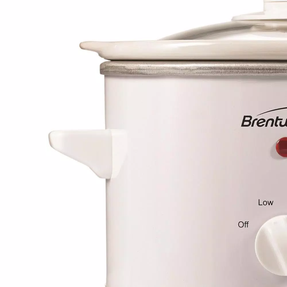 Brentwood Appliances SC-115W 1.5 Qt. Slow Cooker, White