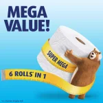 Charmin Ultra Strong Super Mega Roll Toilet Paper, 2-Ply, 18 Rolls thumbnail 8