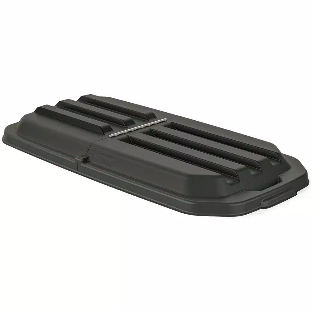 Suncast Commercial 0.5 cu. yds. Tilt Truck Replacement Lid, Black