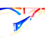 G & F Products EyePro Clear Lens Safety Goggles, Impact & Ballistic Resistant, 6 Colors (12-Pack) thumbnail 3