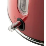 Haden Dorset 1.7L Red Stainless Steel Electric Cordless Kettle, 7-Cup Capacity thumbnail 6