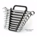 TEKTON 5 in. 9-Tool Store-and-Go Wrench Rack Keeper, Black thumbnail 5