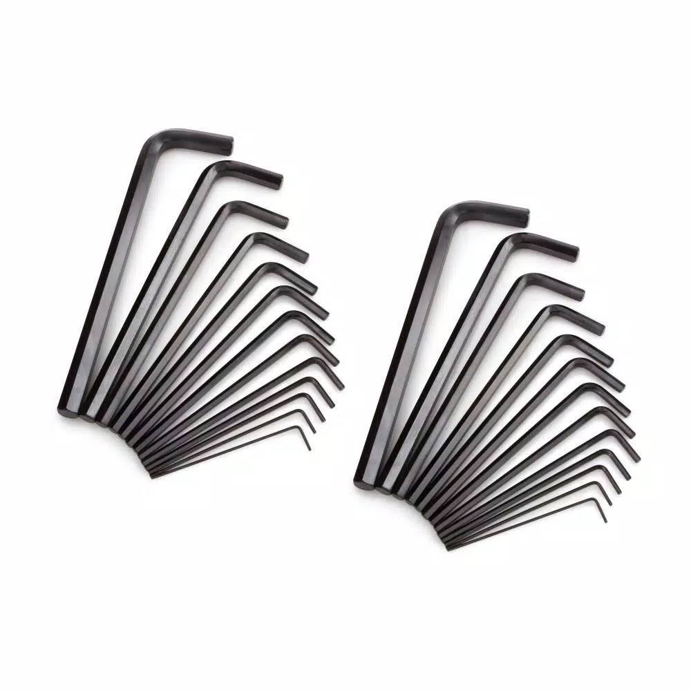 TEKTON 26-Piece Long Arm Hex Key Wrench Set, Inch and Metric