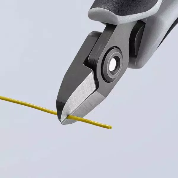 KNIPEX 5 in. Precision Electronics Diagonal Cutters, ESD Safe with Comfort Grip