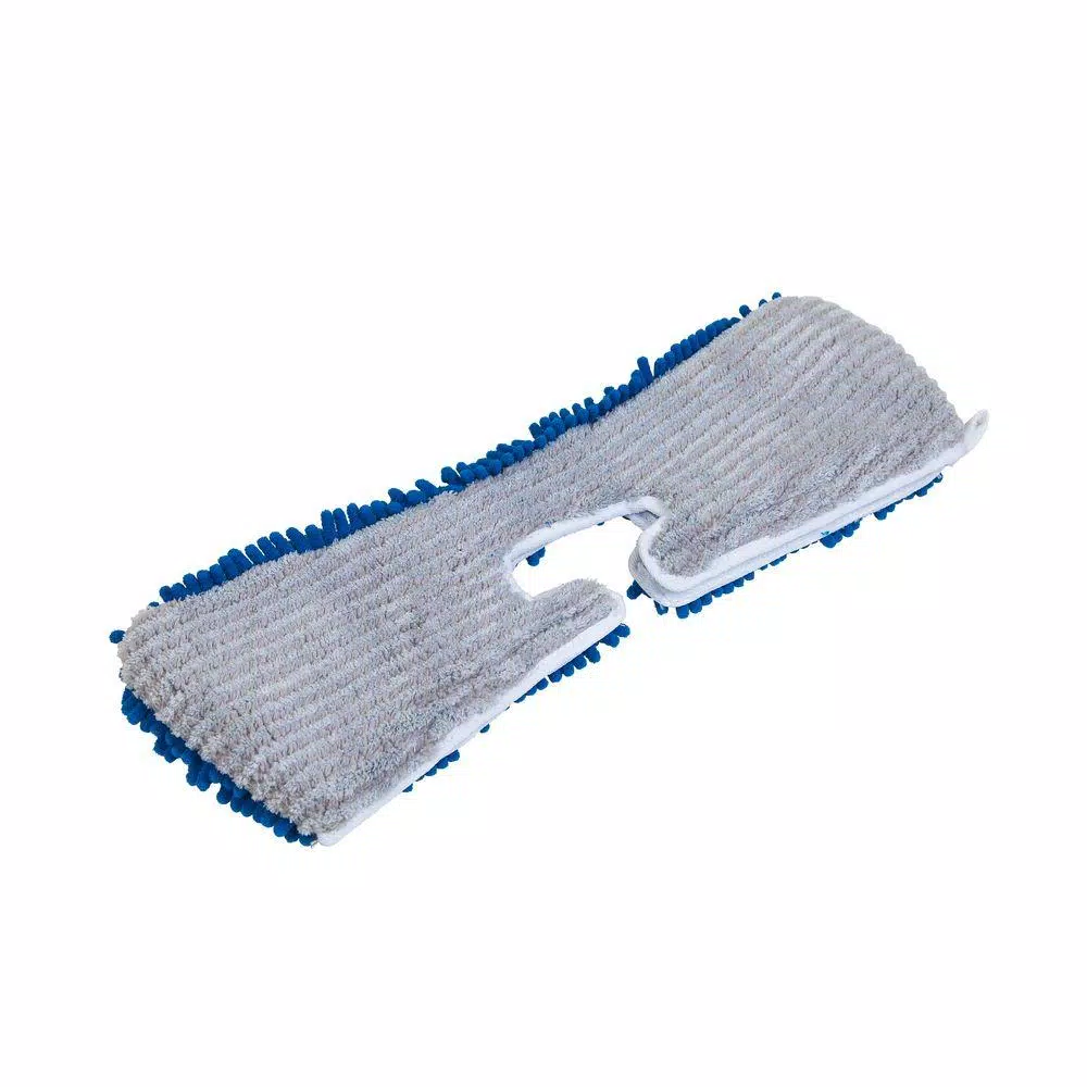 Quickie Flip and Shine Microfiber Floor Mop Refill, Dual Sided Replacement Mitt