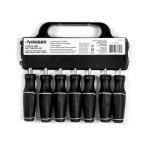 Husky 7-Piece Metric Nut Driver Set with Ergonomic Cushion Grip thumbnail 3