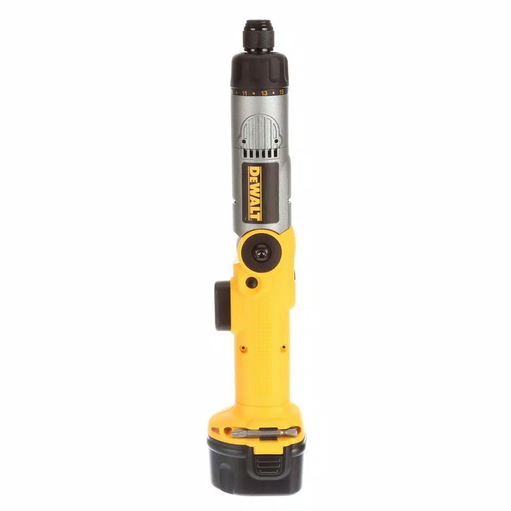 DEWALT 7.2V Ni-Cd Cordless 2-Position Screwdriver Kit with (2) 1.7Ah Batteries, Charger, and Case