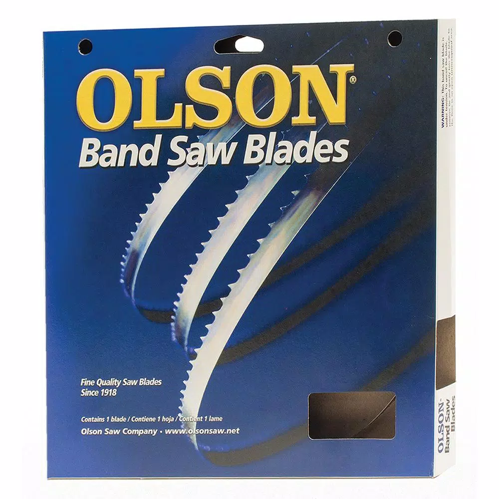 Olson Saw 72 in. High Carbon Steel Band Saw Blade, 1/4 in. W, 6 TPI, Flex Back