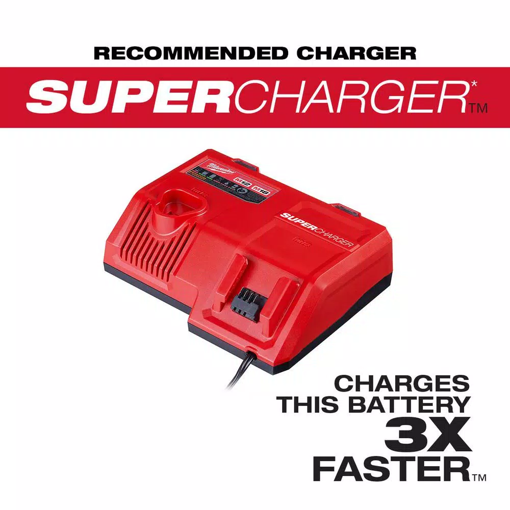 Milwaukee M18 REDLITHIUM HIGH OUTPUT XC6.0 18V 6.0Ah Lithium-Ion Battery Pack (4-Pack)