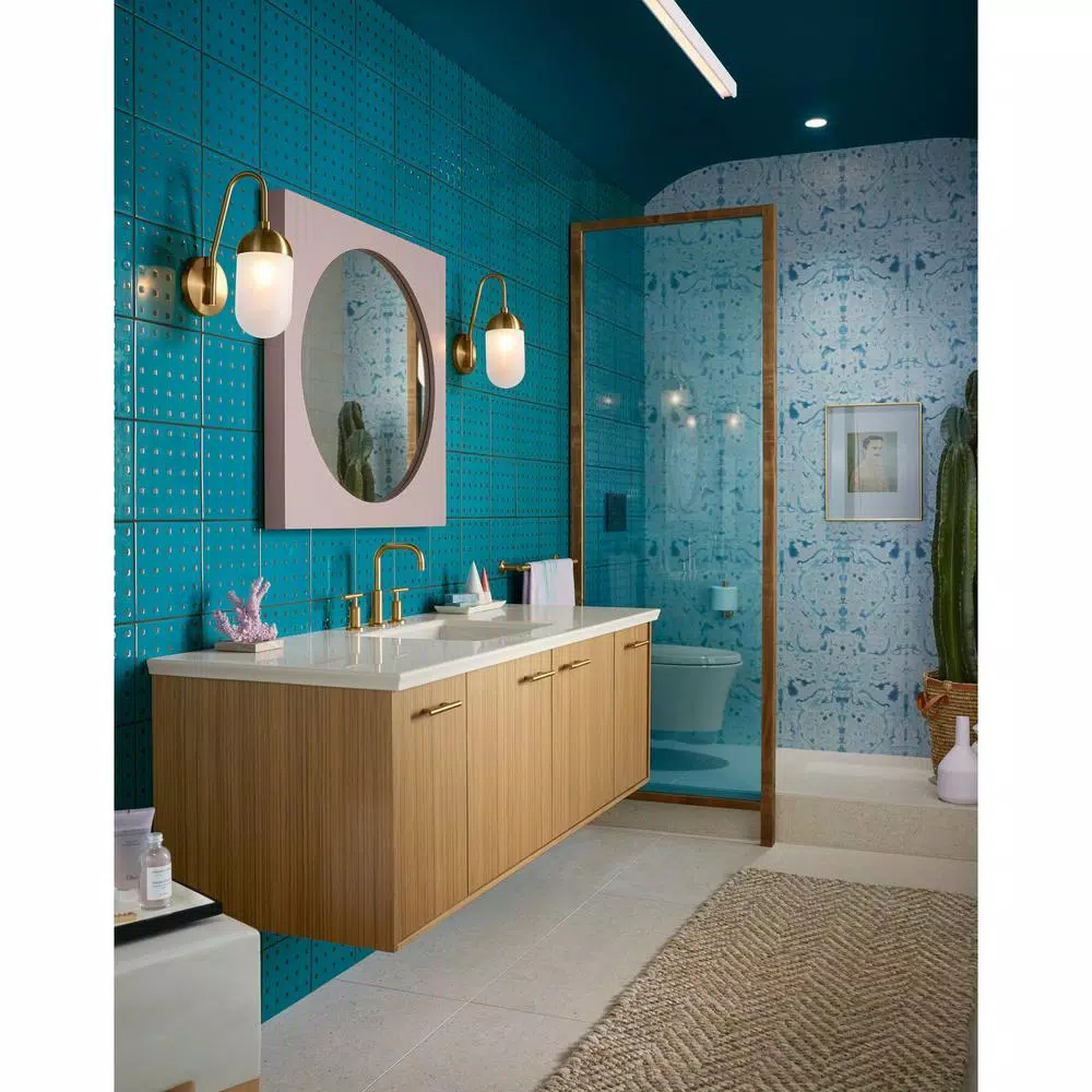 KOHLER Purist 24 in. Single Towel Bar in Vibrant Moderne Brushed Gold