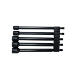 Industro 5-Piece SAE Magnetic Power Nut Setter Set, 1/4 in. to 1/2 in., S2 Steel thumbnail 2