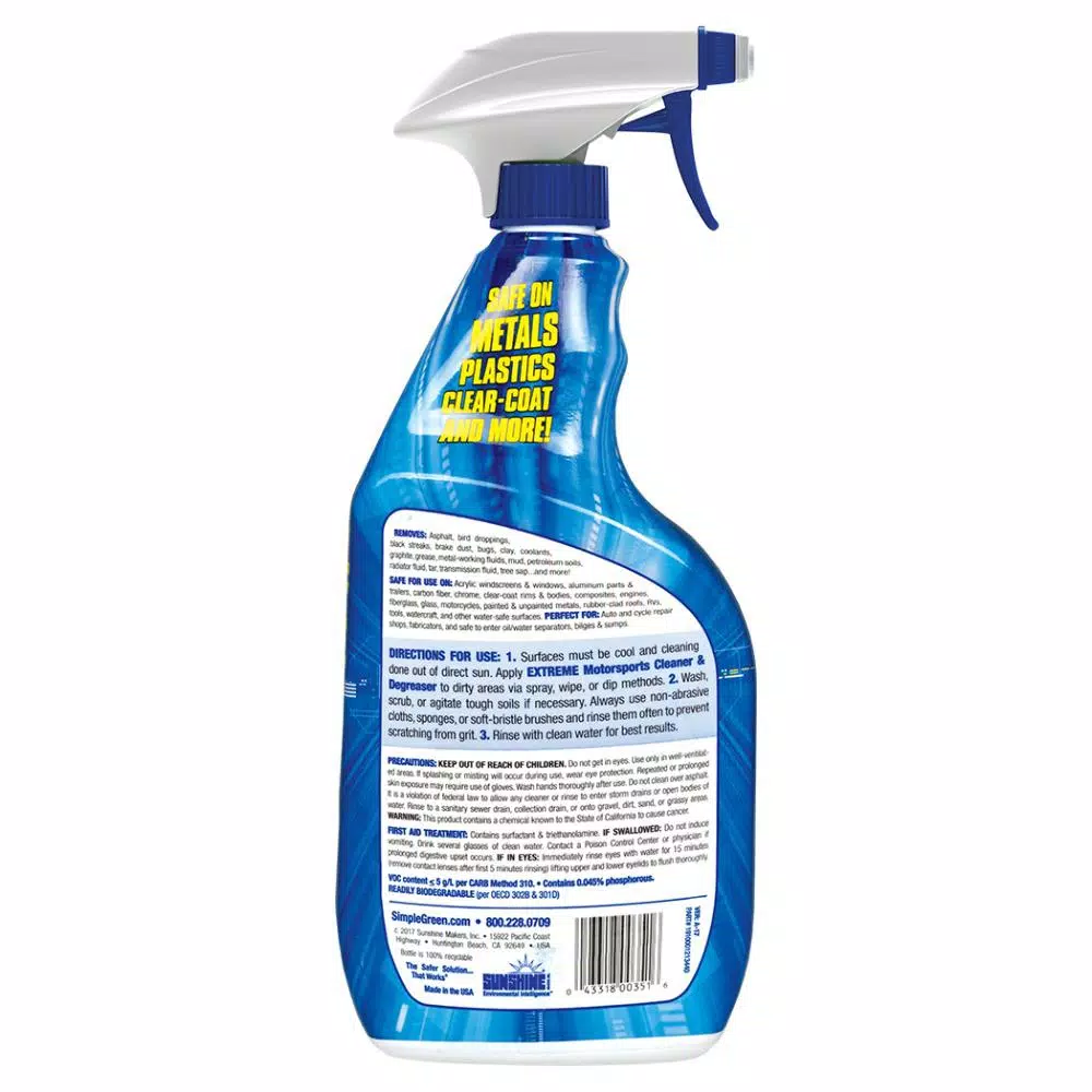 Simple Green Extreme Simple Green Motorsports Cleaner and Degreaser, 32 oz.
