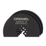 Dremel Multi-Max 3 in. Universal Wood and Drywall Oscillating Saw Blades, 3-Pack thumbnail 1