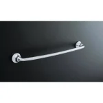 Kohler Forte Sculpted 24 in. Single Towel Bar, Polished Chrome thumbnail 4