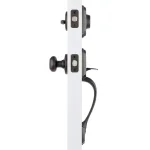 Kwikset Belleview Venetian Bronze Single Cylinder Handleset with Cove Knob and SmartKey Security thumbnail 5