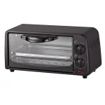 Courant 2-Slice Compact Toaster Oven with Bake Tray and Toast Rack, Black thumbnail 6